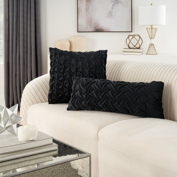 Mercer41 Gurash Ruffled Throw Pillow & Reviews Wayfair